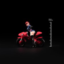 Miniature 1/64 Cool Girl Red