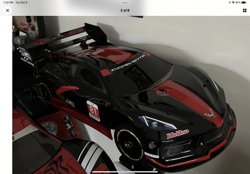 High speed rc corvette - 1/7,